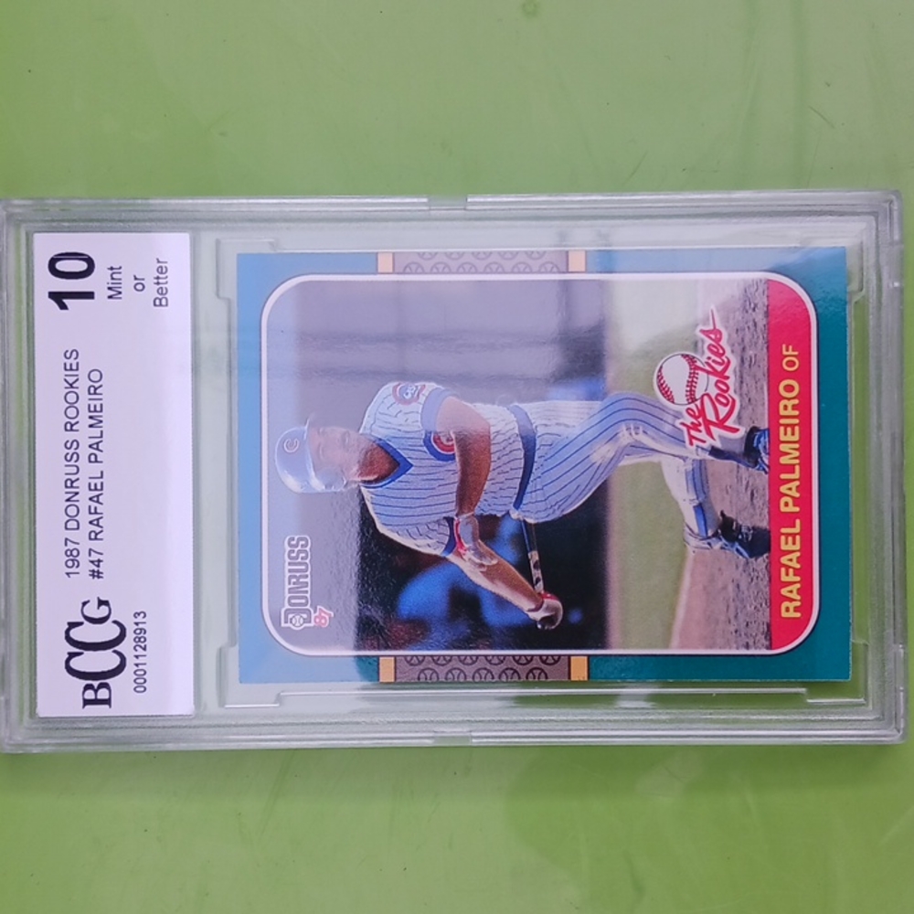 Rafael Palmeiro RC Graded 10
